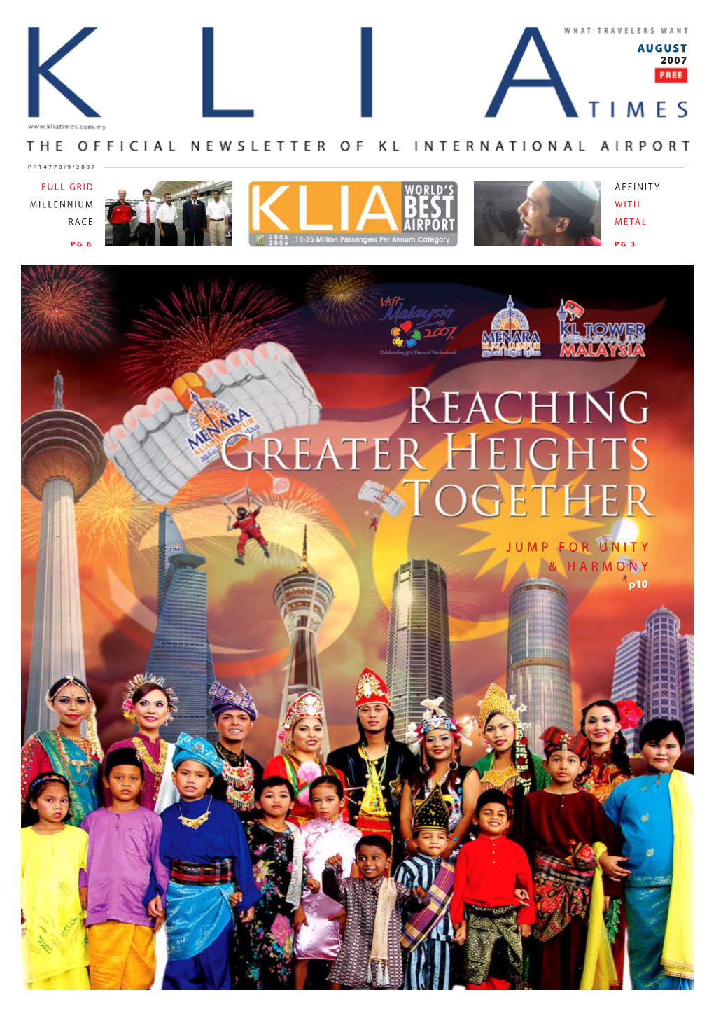 KLIA Times August 2007