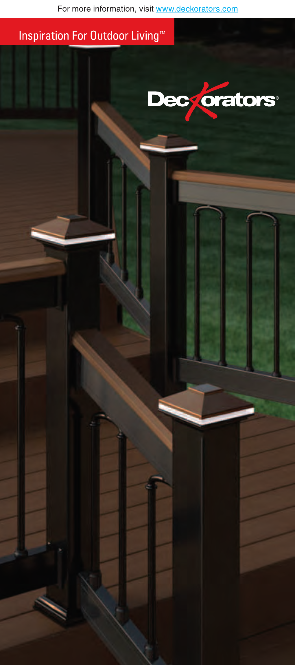 Deckorators Outdoor Living Products Brochure