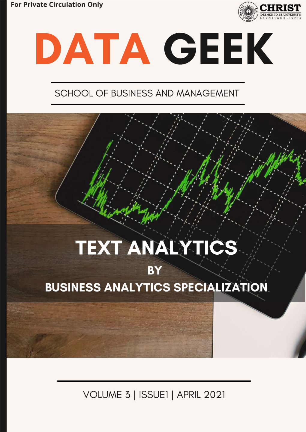 Text Analytics by Business Analytics Specialization