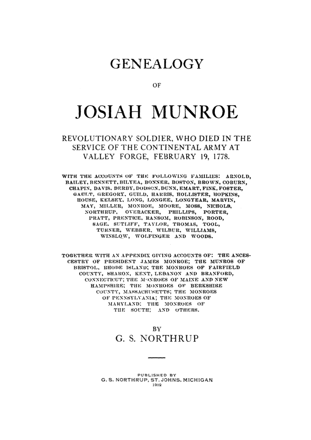 Josiah Munroe