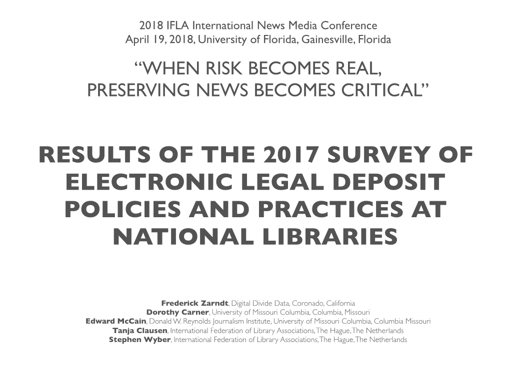 2017 Intl Survey E-Deposit Natl Libraries.Key