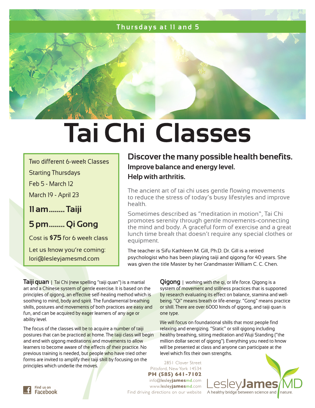 Tai Chi Classes Discover the Many Possible Health Benefits