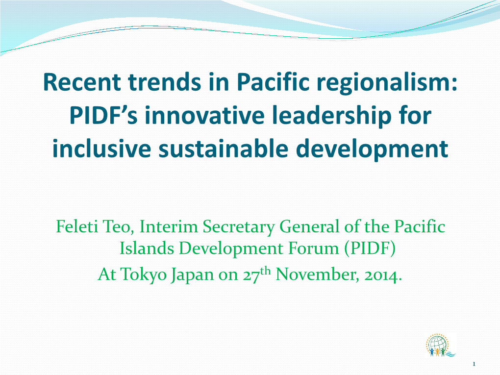 Pacific Islands Development Cooperation