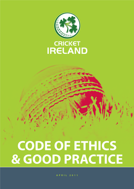 Code of Ethics & Good Practice