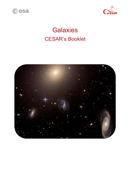 Galaxies CESAR’S Booklet