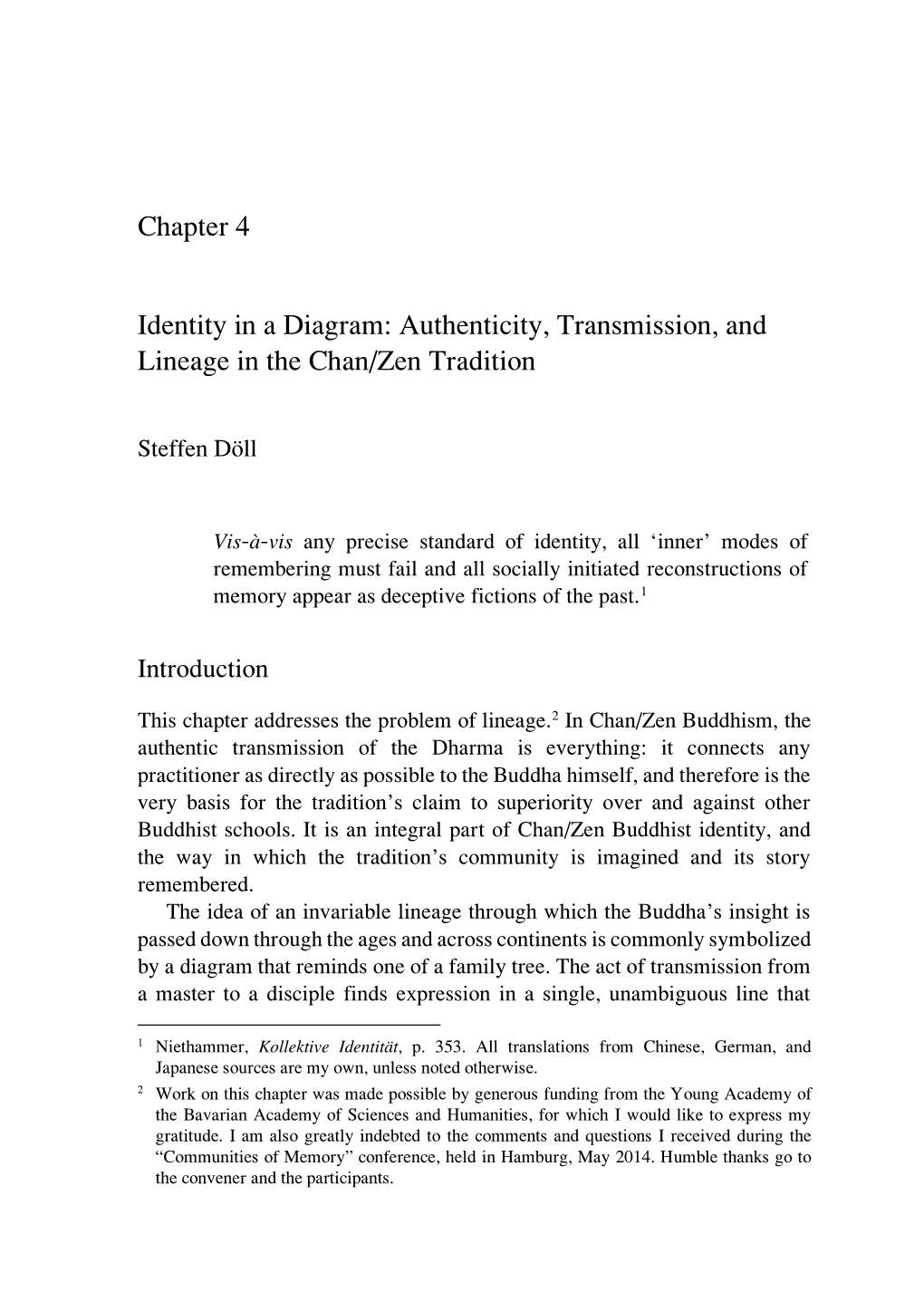 Chapter 4 Identity in a Diagram