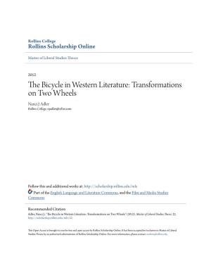 The Bicycle in Western Literature
