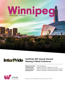 Interpride 2021 Annual General Meeting & World Conference