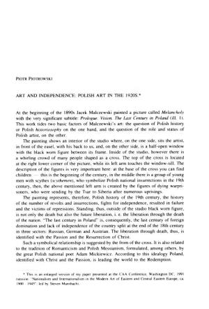 ART and INDEPENDENCE: POLISH ART in the 1920S * at The
