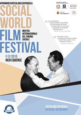 Catalogo Social World Film Festival 2015.Pdf