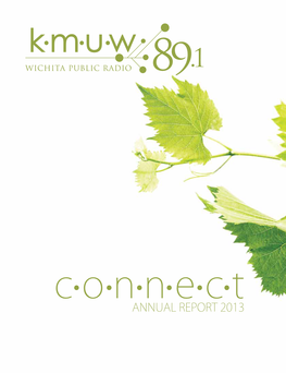 2013 KMUW Annual Report