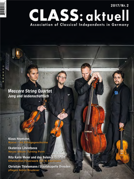 Aktuell Association of Classical Independents in Germany