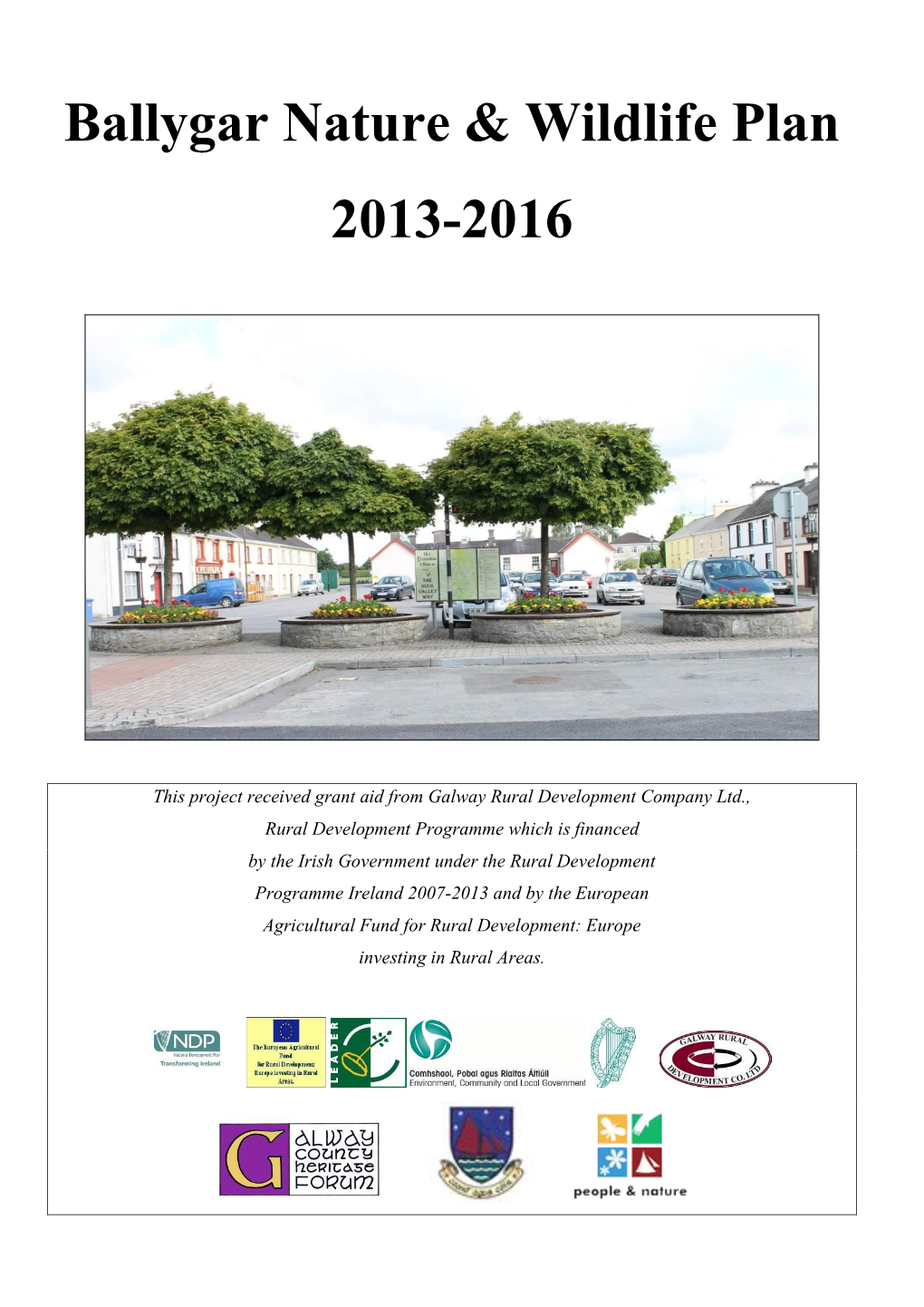 Ballygar Nature and Wildlife Plan