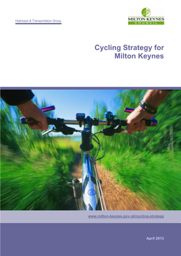 Cycling Strategy April 2013 Foreword