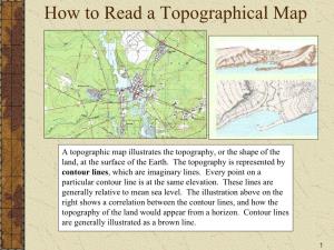 How to Read a Topographical Map