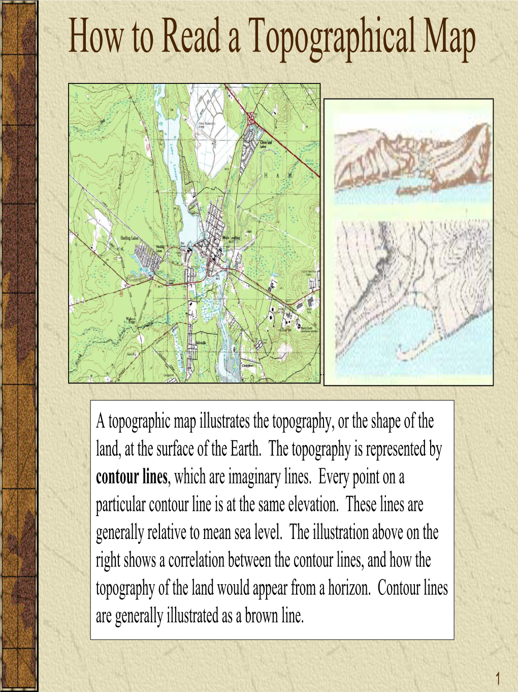 How To Read A Topographical Map - DocsLib