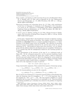 Rings, Modules, and Algebras in Stable Homotopy Theory, by A. D