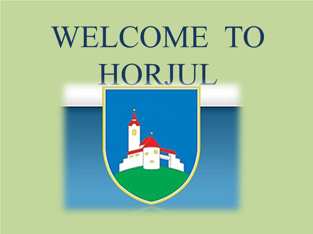 Welcome to Horjul Where Is It?