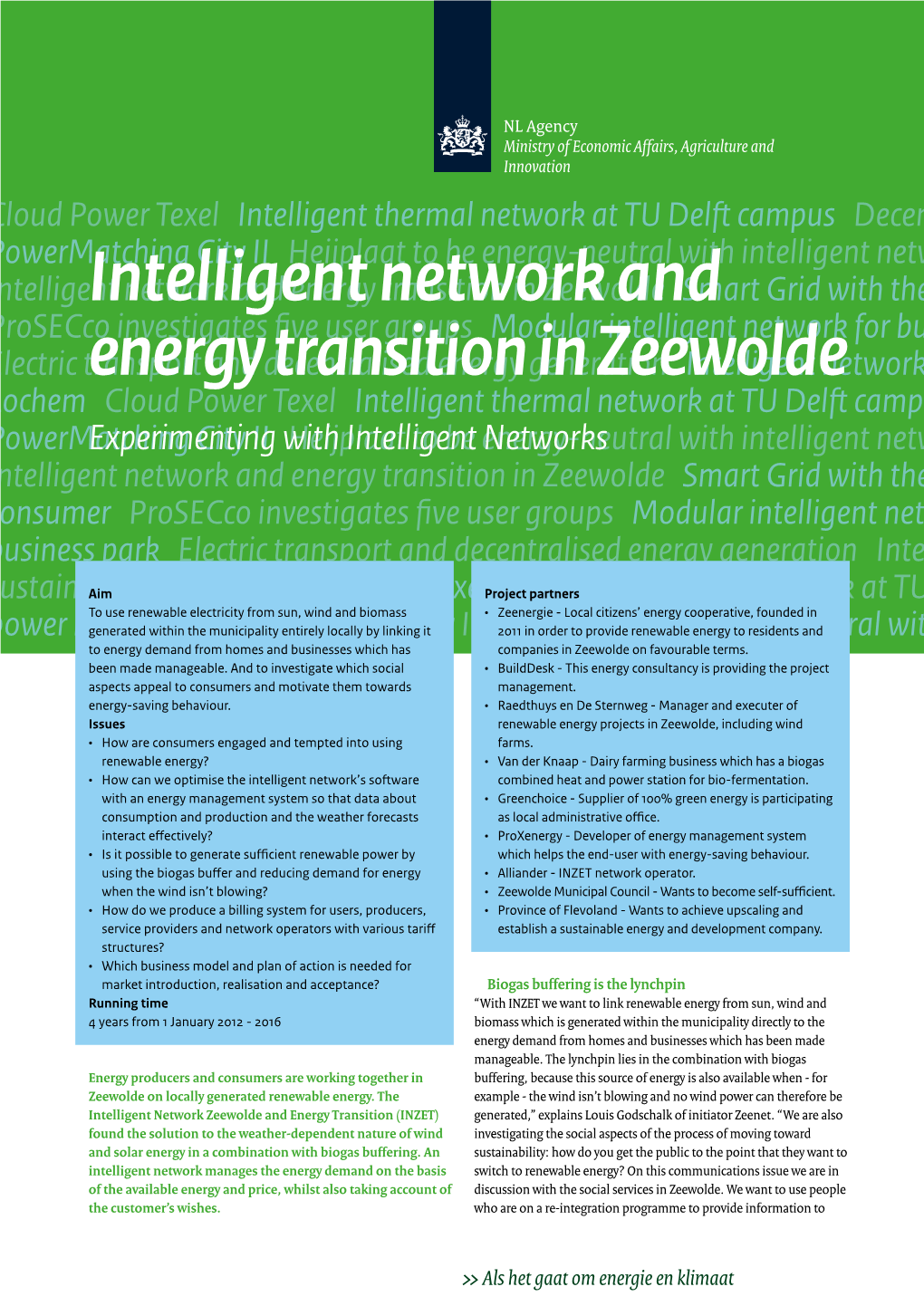 Intelligent Network and Energy Transition in Zeewolde