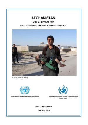 Afghanistan Annual Report 2015