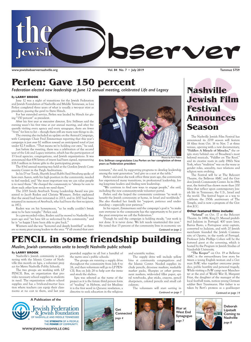 Jewish Bserver Vol