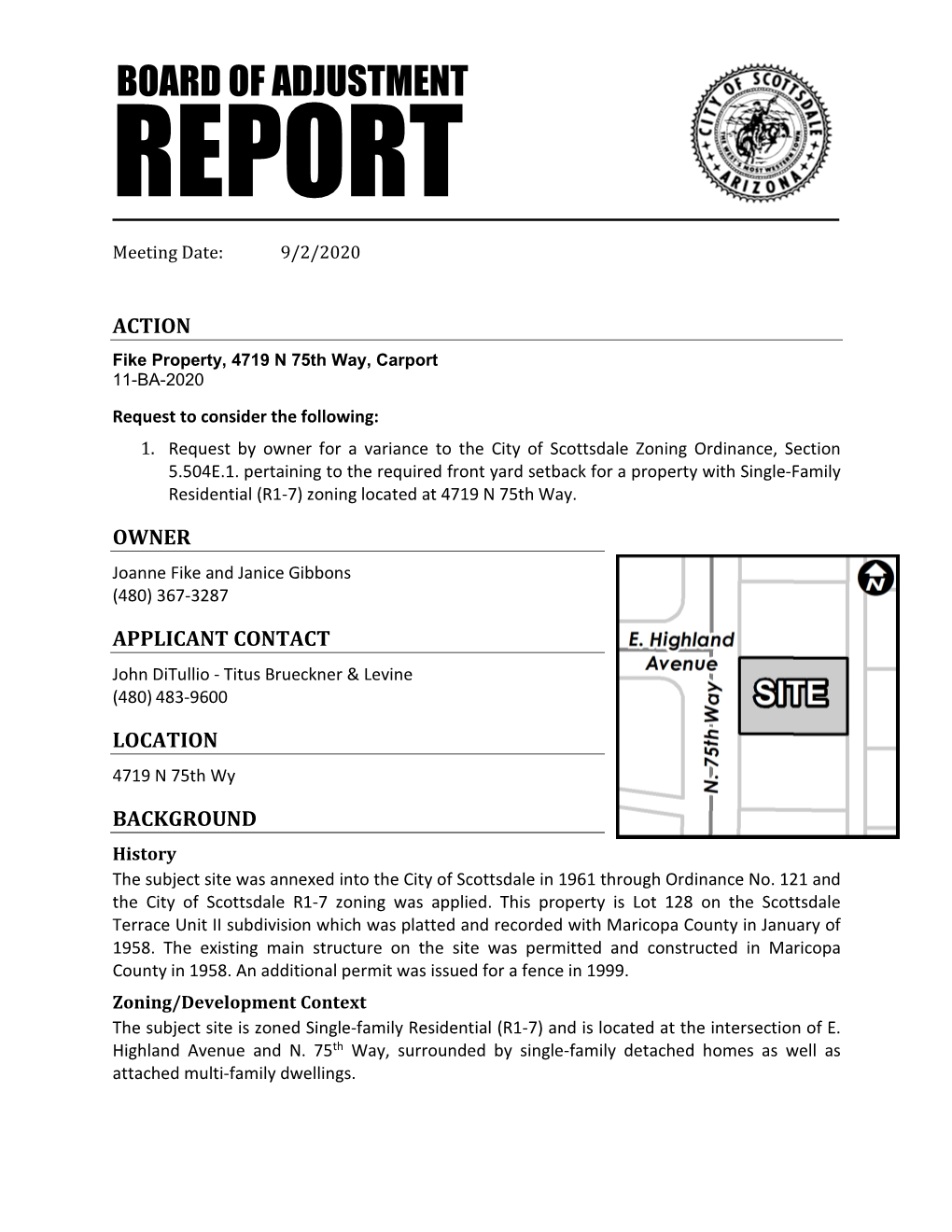 11-BA-2020 Request to Consider the Following: 1