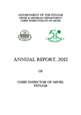 Annual Report, 2012