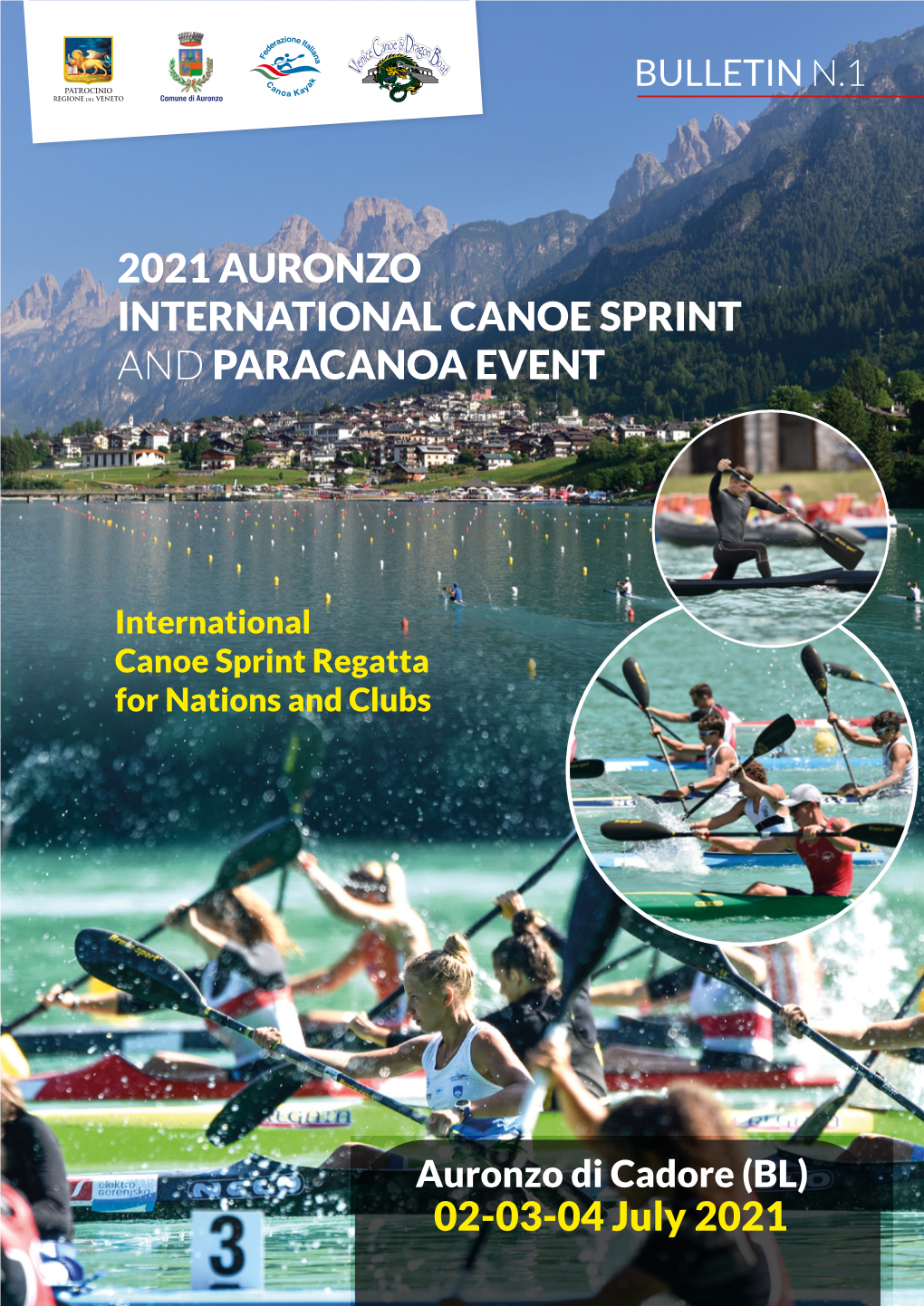 2021 Auronzo International Canoe Sprint and Paracanoa Event