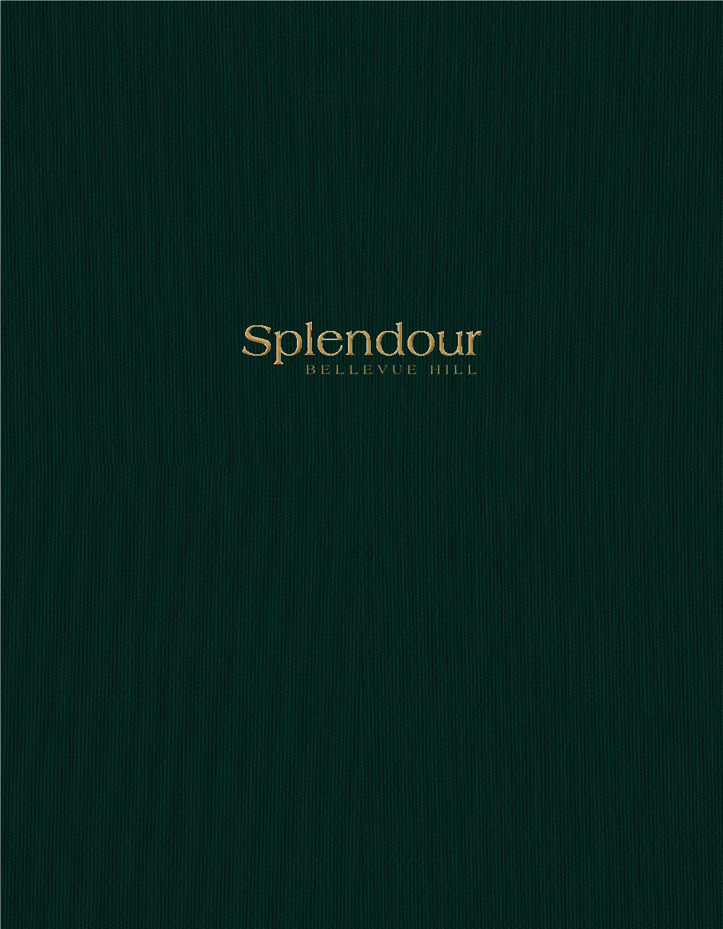 Splendour “Study Nature, Love Nature, Stay Close to Nature