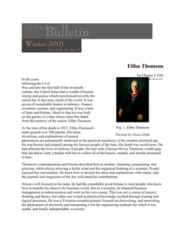 Elihu Thomson