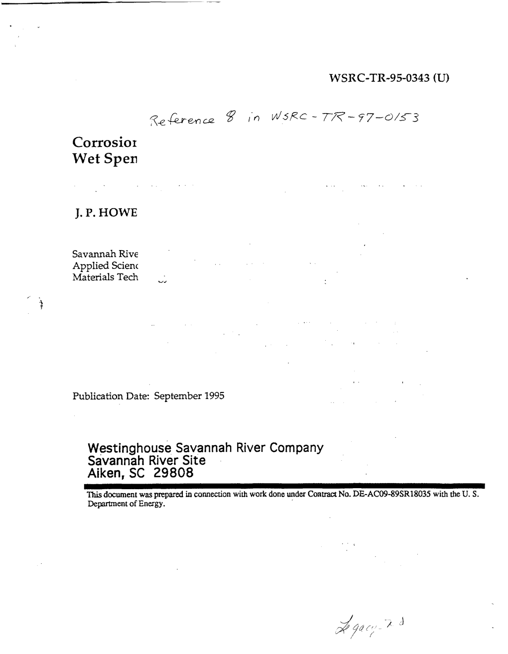 Corrosion of Aluminum-Clad Alloys in Wet Spent Fuel Storage