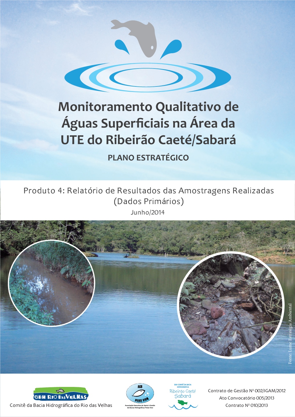 Monitoramento Qualitativo De Águas Superficiais Na Área Da Ute Do Ribeirão Caeté/Sabará