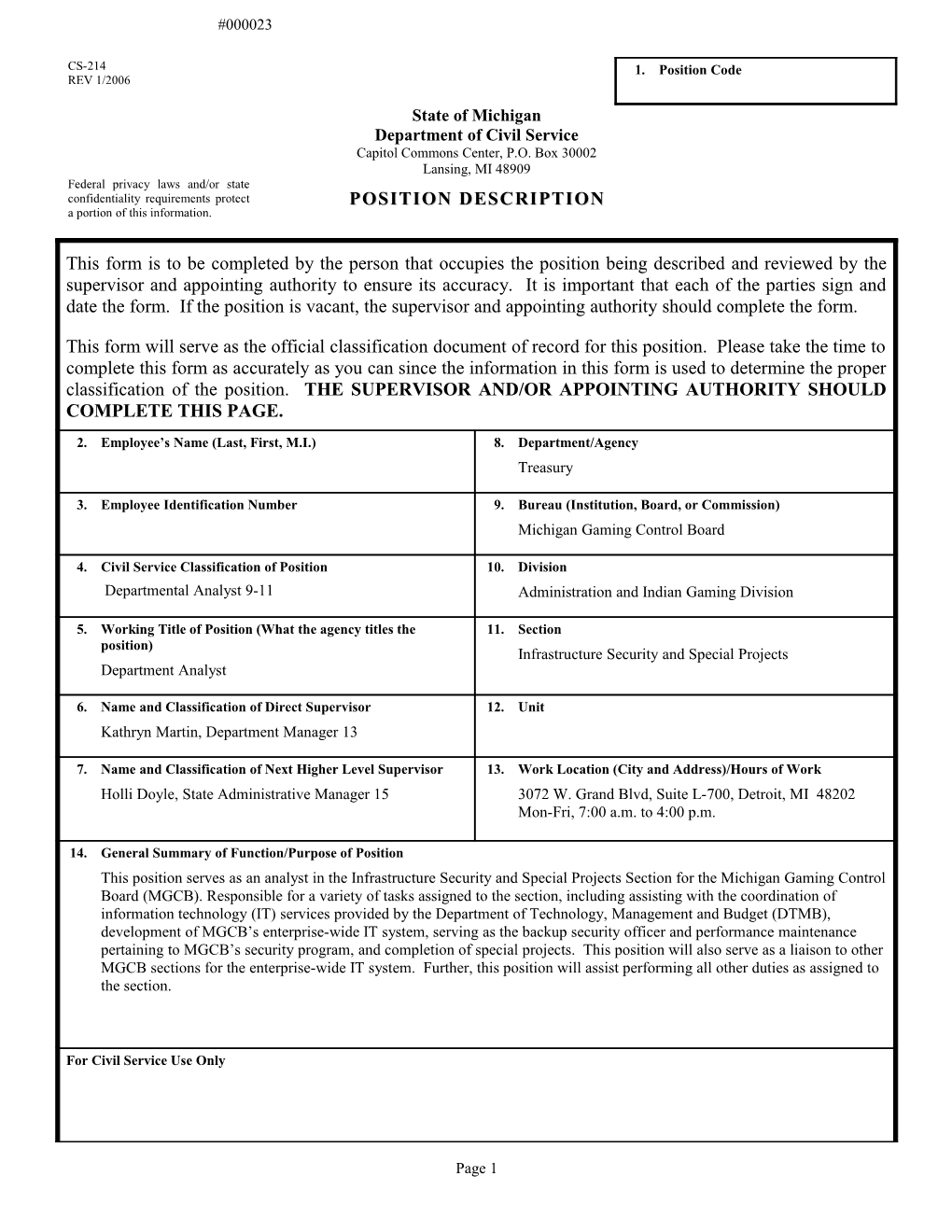 CS-214 Position Description Form s6