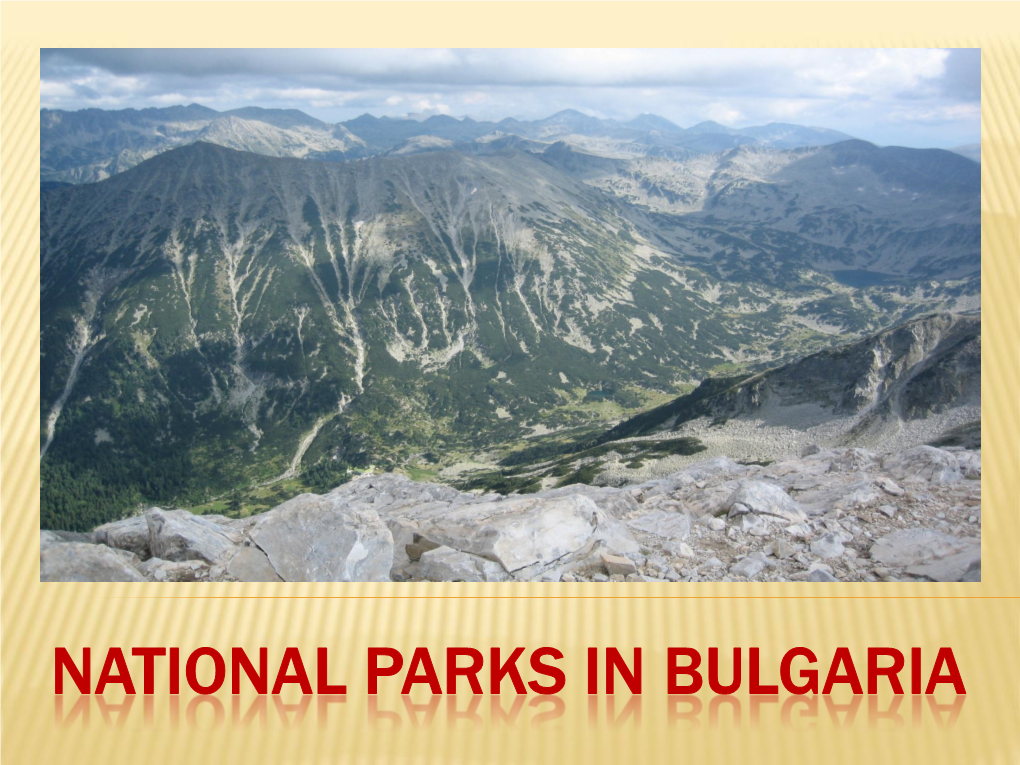 National Parks in Bulgaria