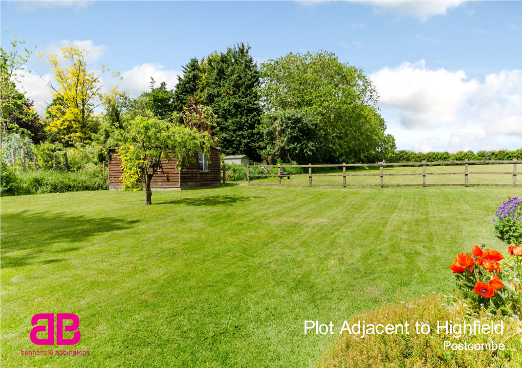 Plot Adjacent to Highfield Postcombe