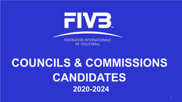 Councils & Commissions Candidates