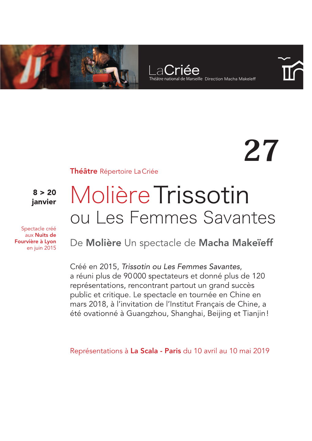 Molière Trissotin Deuxième Page