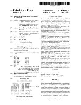 (12) United States Patent (10) Patent No.: US 8,828,440 B2 Bodick Et Al