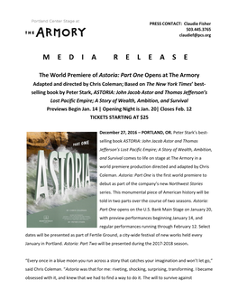 Astoria World Premiere Opening