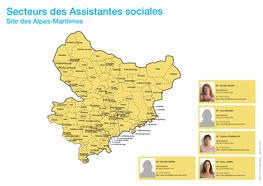Secteurs Des Assistantes Sociales Site Des Alpes-Maritimes