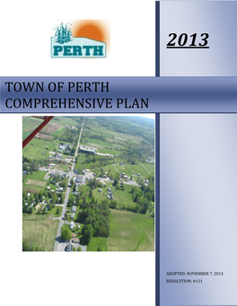 Town of Perth Comprehensive Plan