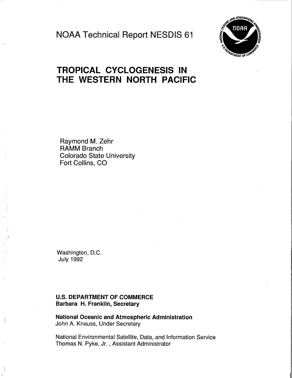 Tropical Cyclogenesis in the Western North Pacific