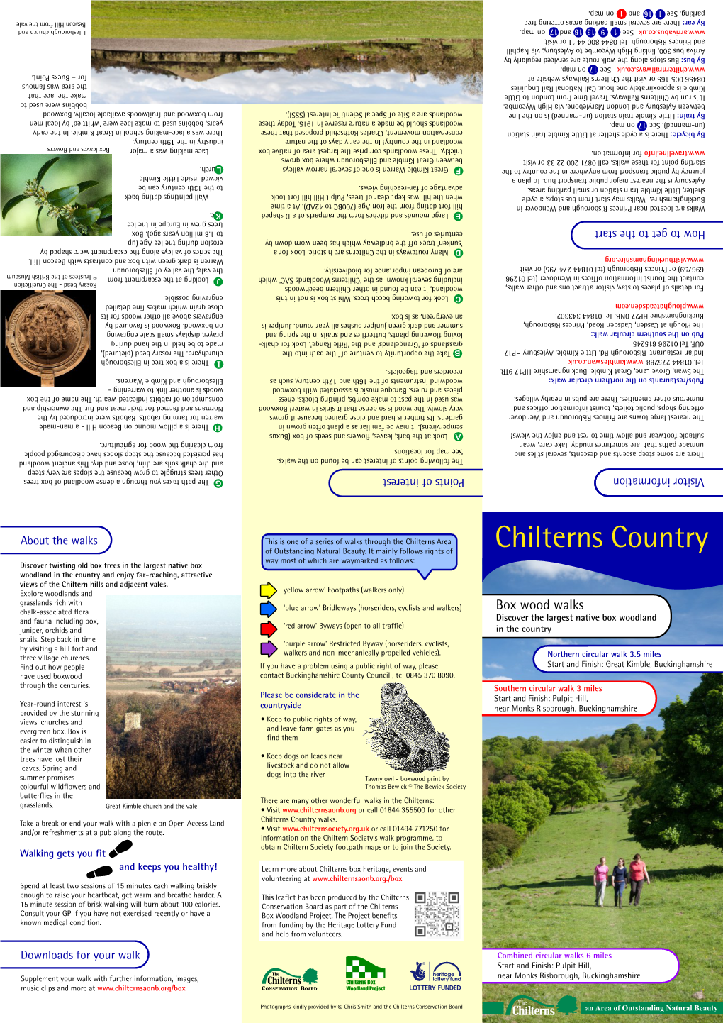 Box Wood Walks and Fauna Including Box, Discover the Largest Native Box Woodland ‘Red Arrow' Byways (Open to All Traffic) Juniper, Orchids and in the Country Snails