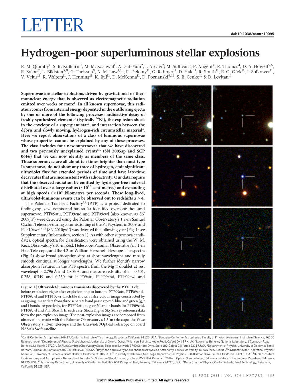 LETTER Doi:10.1038/Nature10095