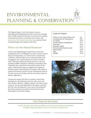 Environmental Planning & Conservation