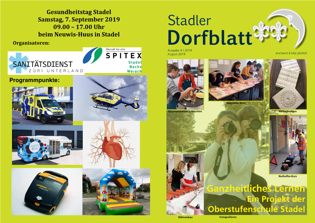 Dorfblatt August 2019