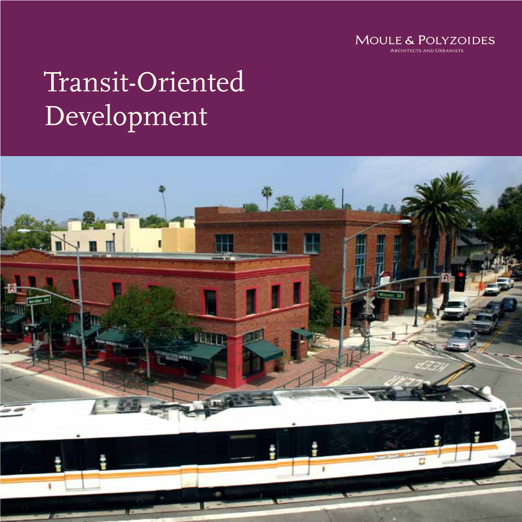 Transit-Oriented Development