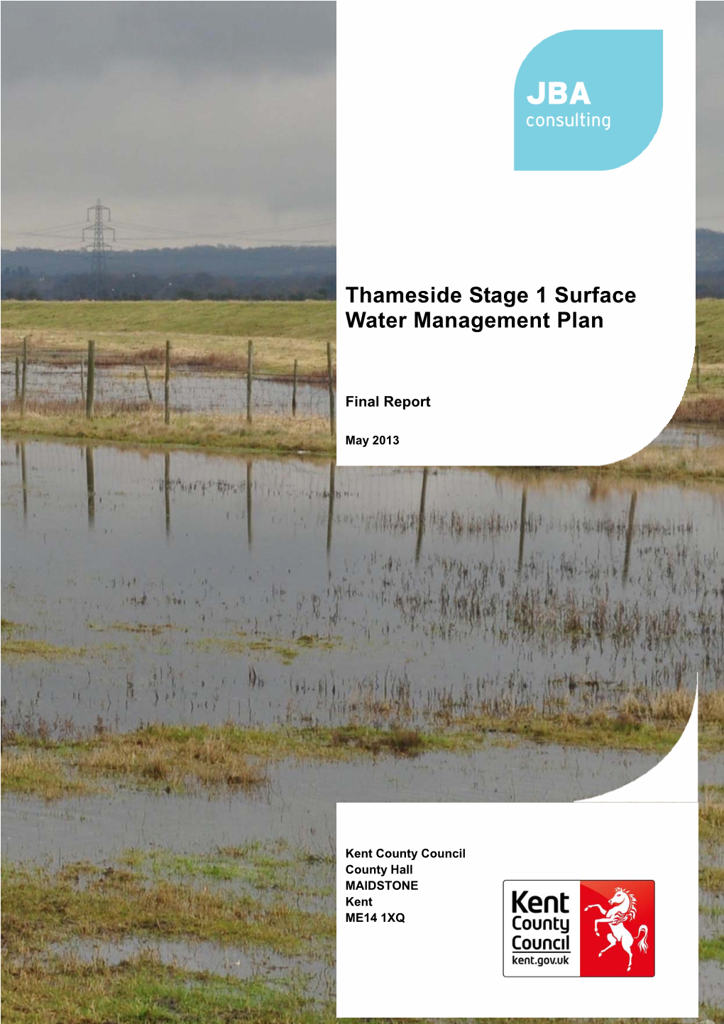 Thameside Stage 1 Surface Water Management Plan