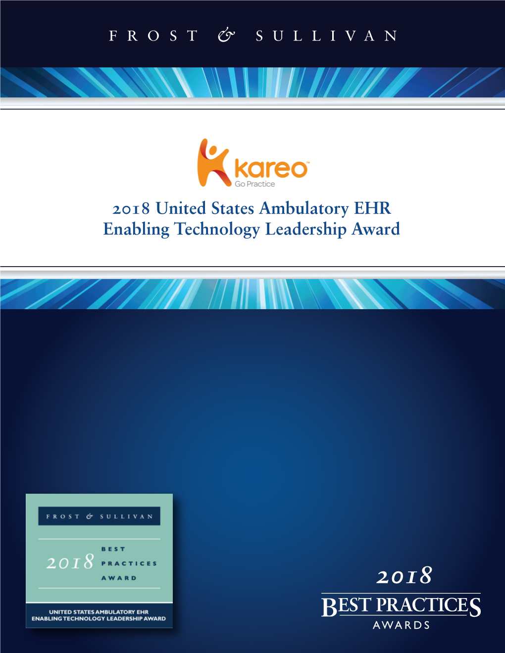 2018 United States Ambulatory EHR Enabling Technology Leadership Award