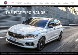 The Fiat Tipo Range
